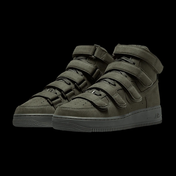 Nike x Billie Eilish Air Force 1 High '07 Sequoia W7 M5.5 - Picture 1 of 12